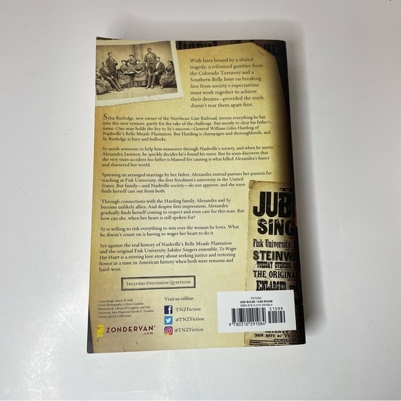 Novel To Wager Her Heart by Tamera Alexander Paperback Book - Picture 11 of 12